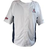NEW Starter Arizona State Mens Baseball Jersey - White/Blue
