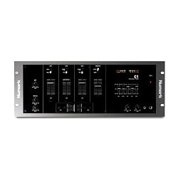 Numark C1 Three-Channel Rack Mixer with Mic Input