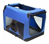 DEMA Hundebox Katzenbox XL blau 81,3x58,4x58,4cm