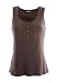 Search : Jessica London Plus Size Sleeveless Henley Tank