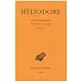 Les Ethiopiques, tome 1. Livres I � III