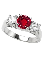 Ruby Engagement Ring