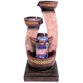 Easy Fountain Azure Columns Includes LEDS