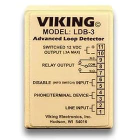 Buy Loop Ring Detector Board 3 Dip Switches Built-In Relay Contact Closures by Viking now!