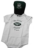 New York Jets 6-9 mos. Newborn / Infant / Baby My First Cap & T-shirt Set