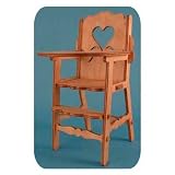 Teddy Bear High Chair Plan (Woodworking Project Paper Plan)