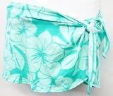 JAG Aqua Floral Skirted Bikini Bottom Swimsuit