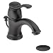 Moen 6102WR Kingsley Single Handle Lavatory Faucet with Drain Assembly, Wrought Iron