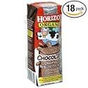 Horizon Organic Reduced Fat Milk, Chocolate, 8-ounce Cartons (Pack of 18)