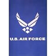 AIR FORCE LOGO Queen Korean Mink Blanket