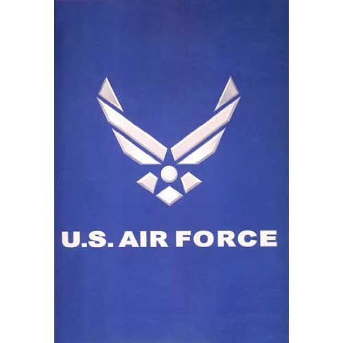 AIR FORCE LOGO Queen Korean Mink Blanket