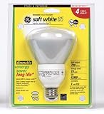 G E Lighting #21710 15W R30 White Flood Light