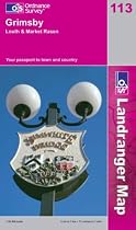 Grimsby, Louth and Market Rasen (Landranger Maps) (OS Landranger Map)