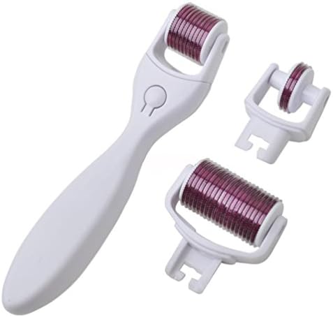 Best Facial Skin Care 3 in 1 Kit (1.0mm+1.5mm+0.5mm) - Acne Scars and Stretch Marks Skin Rolle