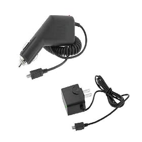 Rapid Car + Home Travel Charger with IC Chip for LG VX9100 EnV2, VX8610 Decoy, AX300,... by Bargaincell