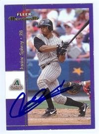 Junior Spivey autographed Baseball Card (Arizona Diamondbacks)