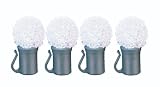 GKI Bethlehem Lighting 25-Light Sugar Coated G20 LED Light Set, White Bulbs, Green Wire