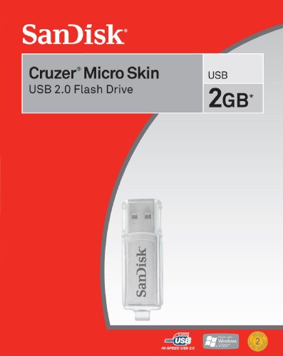 Sandisk 2GB Cruzer Micro Skin - Retail Pack