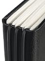 X17 A6 ModeSkin Balacron, schwarz mit Wochenkalender 2012 - das einzig wahre RINGBUCH, modularer Taschenkalender