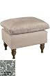 Pillow Top Ottoman Modena Spa Blue