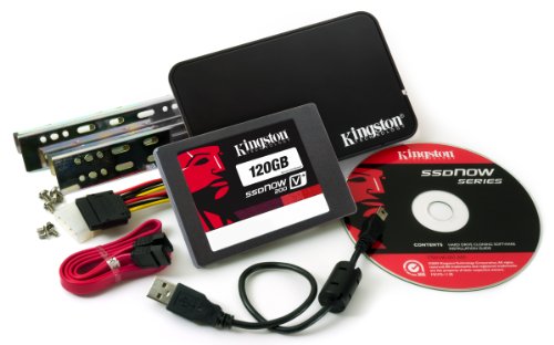 Kingston SSDNow V+200 120GB SATA III 6Gb/s 2.5 Inch Solid State Drive with Upgrade Bundle Kit KW-S2320-4B