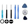 Jazooli iPhone/iPod Repair Opening Tool Kit Pentalobe Star Screwdriver - 8 Pcs Tool Set