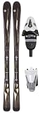 Head Mya No. 3 Skis Black w/ Mya LR Bindings Pearl White Womens Sz 149cm