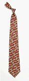 Eagles Wings Washington Redskins Pattern Tie