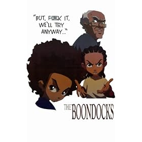 The Boondocks Poster TV 11x17 Regina King John Witherspoon Cedric Yarbrough Gary Anthony Williams