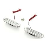 28-LED 12V Xenon White Universal Fit LED Daytime Running Lights (DRL Kit) by EZ Motoring