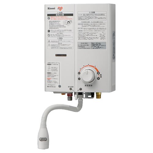 リンナイ　ガス瞬間湯沸器　ホワイト　都市ガス12A・13A用　RUS-V551D(WH)