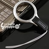 ベアリング携帯ストラップ(ブラック)【iPhone/Xperia/携帯/デジカメに!】【HandLinker/ハンドリンカー】 ベアリング携帯ストラップ(ブラック)【iPhone/Xperia/携帯/デジカメに!】【HandLinker/ハンドリンカー】