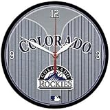 Colorado Rockies Wall Clock