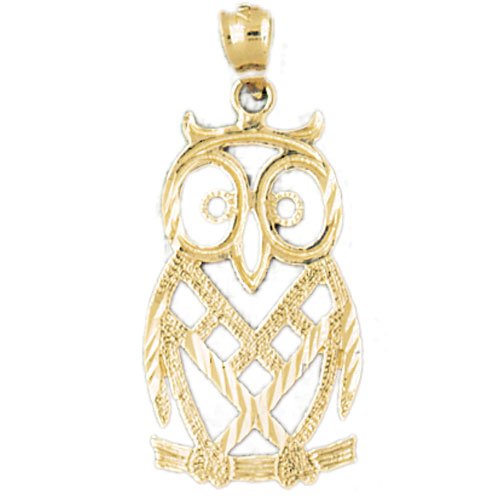 14K Gold Pendant Owl Style 2.6 – Gram(s)