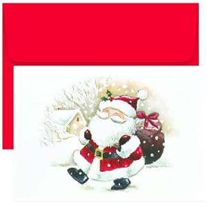 Happy Santa Christmas Cards -