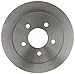 ACDelco 18A485A Advantage Non-Coated Rear Disc Brake Rotor
