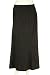 Jones New York Women's Plus Black Fleck Stretch Wool Long A-Line Skirt, 20W