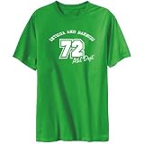 T-Shirt Mens Green  Antigua And Barbuda 72 Athl Dept  Countries