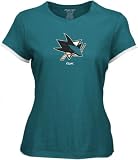 San Jose Sharks Women's Logo Premier Too Cap Sleeve Layered Tissue Tee