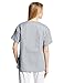 Dickies Women's EDS Signature V-Neck Top with Patch Pockets, Grey, Medium