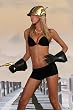 Women's Swimsuit Separate by Blue Sky Swimwear Solid Black; Ultra short: Bathing Suit Bottom Only