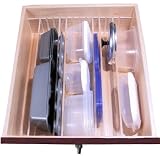 Custom Inserts For drawer width 17-1/16 to 27, Insert height 2-1/2, 9 dividers