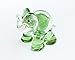 Dollhouse Miniatures Hand Blown Art Green Elephant FIGURINE Animals Decor