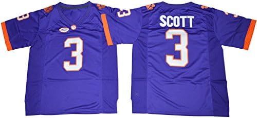 3 Artavis Scott 2016-2017 College Football Limited Jersey Mens New Arrive (Purple) M