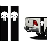 Truck Bed or Car Side Racing Stripe Set Universal 11"x40" Punisher You Pick the Color
