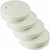 mumbi RM104 Rauchmelder: 4 x optischer Rauch Melder / Feuermelder / Brandmelder gepr�ft nach DIN EN 14604