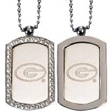 Georgia Bulldogs Dog Tag Necklaces