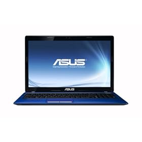 Asus K53E 15.6 inch Laptop (Intel Core i3 2330 2.2GHz, RAM 4GB, HDD 500GB, LAN, WLAN, Webcam, Windows 7 Home Premium 64 Bit) - Blue