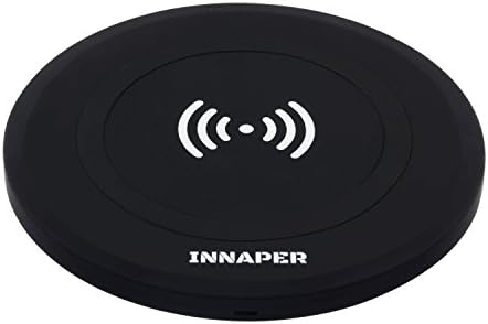 Wireless Charger, INNAPER® Ultra Slim Qi Wireless Charging Pad with Anti Slip Rubber for Samsung Galaxy Note 5 / S7/ S7 Edge/ S6 Edge+/ S6 Edge, Nexus 4 /5/6/7, Lumia 950XL and All Qi-Enabled Devices