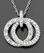 Sterling Silver Diamond Pendant (1/4 ct. t.w.)